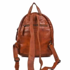 Bear Design Kleine Rugzak Nora Cognac -Mode Tassen bear design kleine rugzak nora cognac bear design 173179