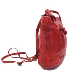 Bear Design Rugtas-Schoudertas Sandy Rood -Mode Tassen bear design rugtas schoudertas sandy rood bear design 777844