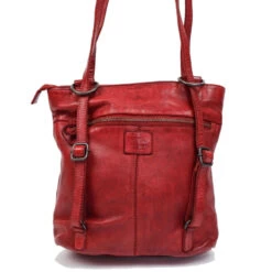 Bear Design Rugtas-Schoudertas Sandy Rood -Mode Tassen bear design rugtas schoudertas sandy rood bear design 913629