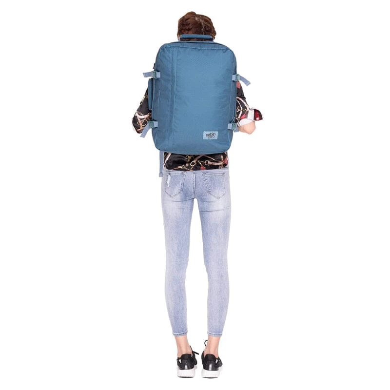 Cabin Zero Classic Ultralight Cabin Bag 44L Aruba Blue 9 Cabin Zero Classic Ultralight Cabin Bag 44L Aruba Blue - Afbeelding 7