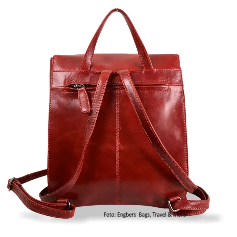 Czanne Backpack M Red 5 Czanne Backpack M Red - Afbeelding 3