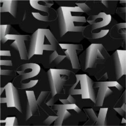 Eastpak Rugzak Day Pak'r Blocktype Black -Mode Tassen eastpak rugzak day pakr blocktype black eastpak 486260