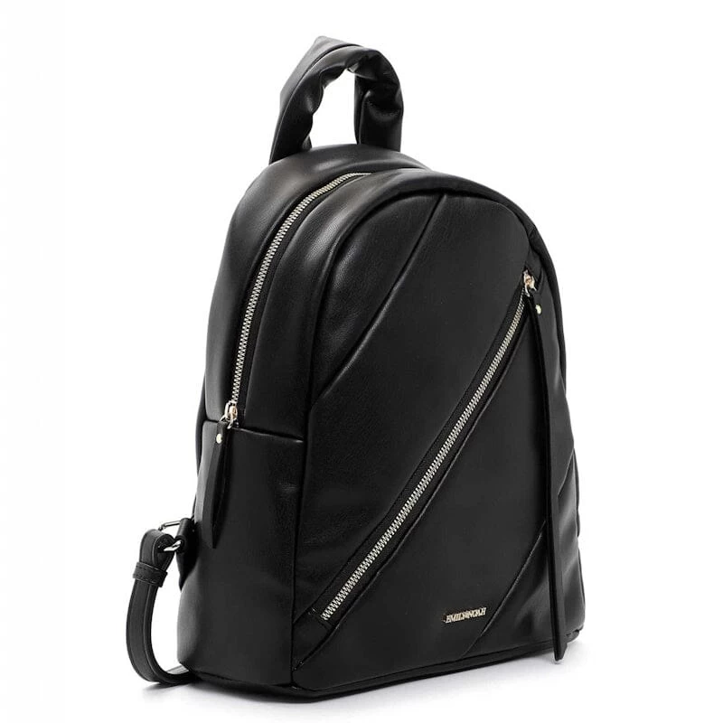 Emily & Noah Nevana Rugzak Black 4 Emily & Noah Nevana Rugzak Black - Afbeelding 2