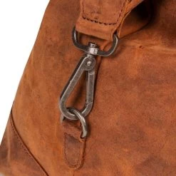 Justified Mercure Leren Reistas Weekendtas Cognac -Mode Tassen justified mercure leren reistas weekendtas cognac justified 702681