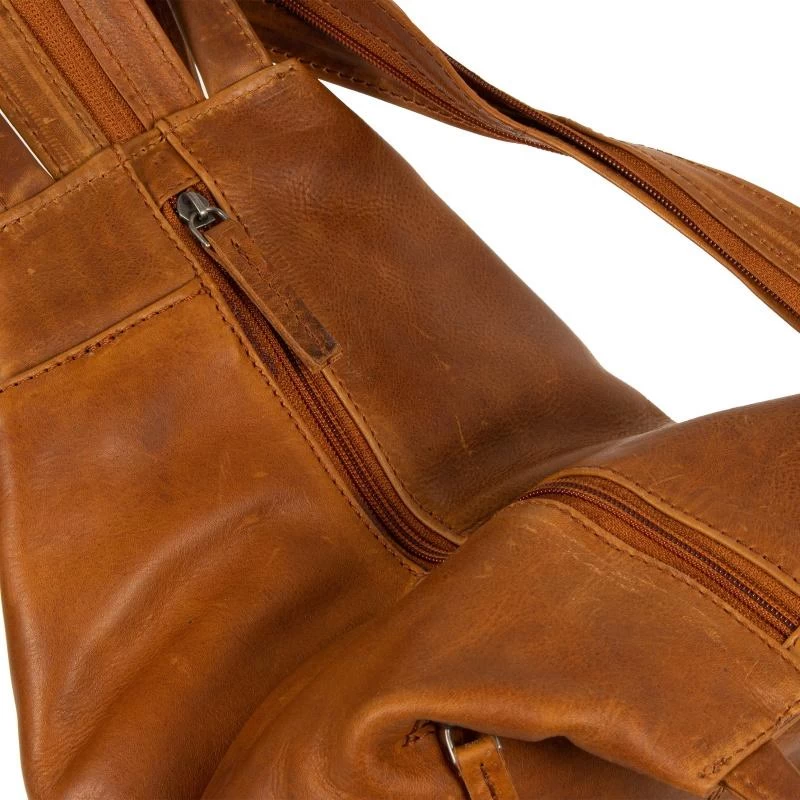 Justified Nynke Rugzak - Schoudertas Cognac 11 Justified Nynke Rugzak - Schoudertas Cognac - Afbeelding 9