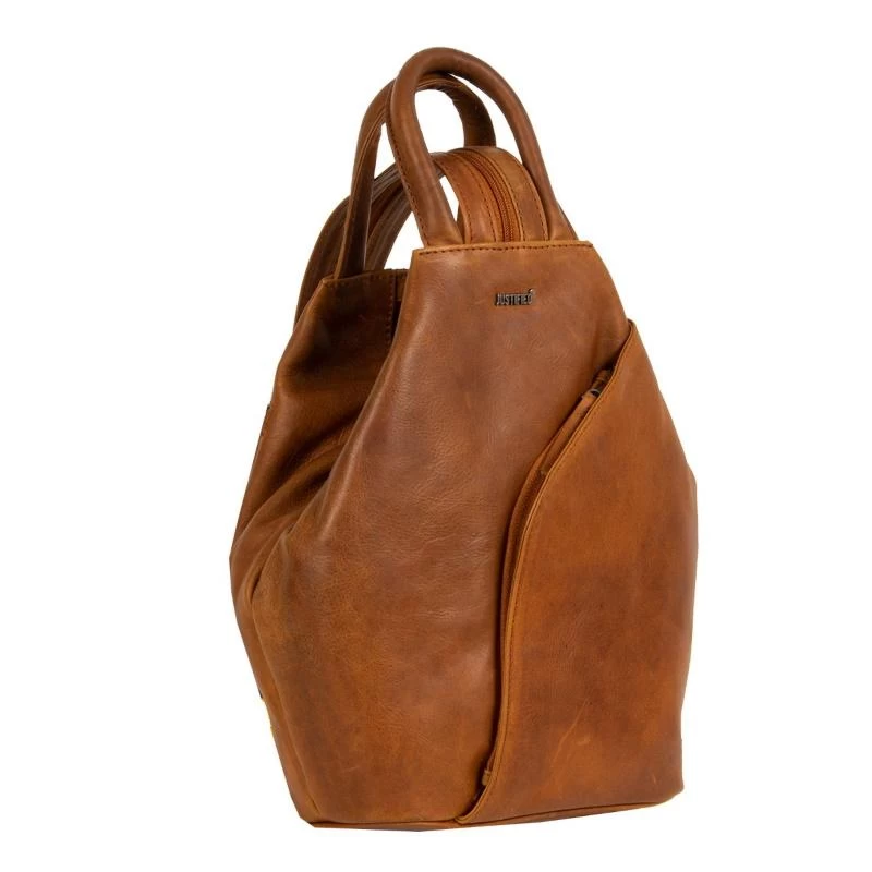 Justified Nynke Rugzak - Schoudertas Cognac