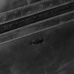 Justified Voyage Leren Reistas Black -Mode Tassen justified voyage leren reistas black justified 182946