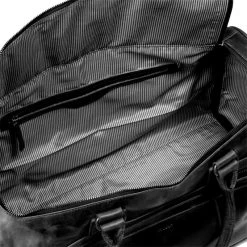 Justified Voyage Leren Reistas Black -Mode Tassen justified voyage leren reistas black justified 878156