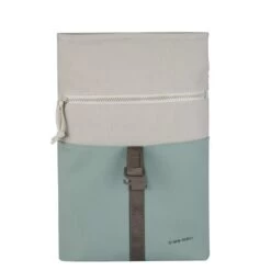 New Rebels Backham Los Angeles Backpack Salie Green Beige -Mode Tassen new rebels backham los angeles backpack salie green beige new rebels 678757