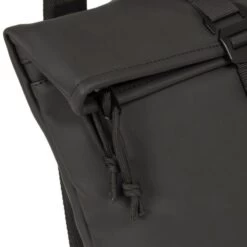 New Rebels Mart S Waterproof Flap Rugzak Black -Mode Tassen new rebels mart s waterproof flap rugzak black new rebels 806934