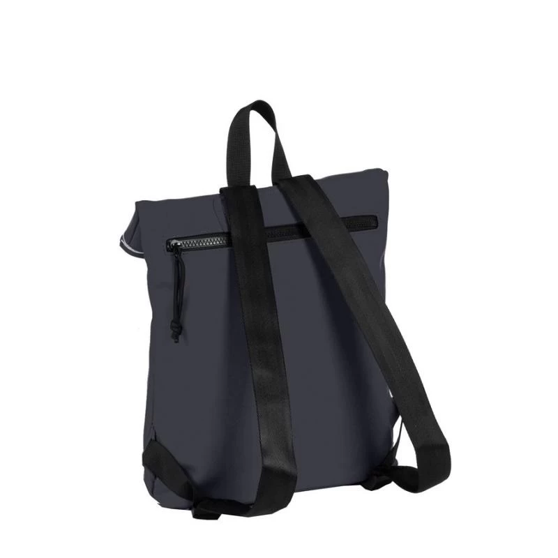 New Rebels Mart S Waterproof Flap Rugzak Navy Blue 4 New Rebels Mart S Waterproof Flap Rugzak Navy Blue - Afbeelding 2