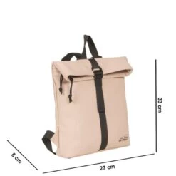 New Rebels Mart S Waterproof Flap Rugzak Soft Pink -Mode Tassen new rebels mart s waterproof flap rugzak soft pink new rebels 647738