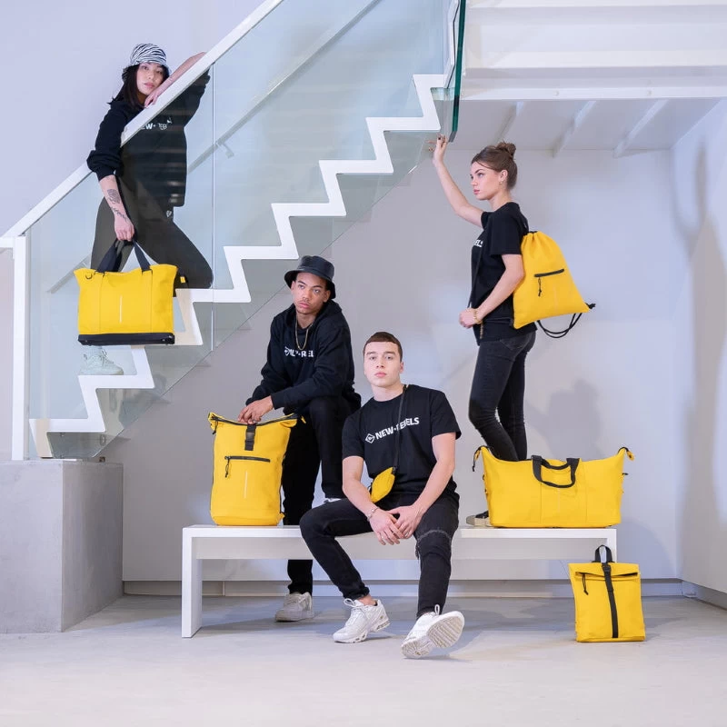 New Rebels Mart Waterproof Reistas Yellow 11 New Rebels Mart Waterproof Reistas Yellow - Afbeelding 9