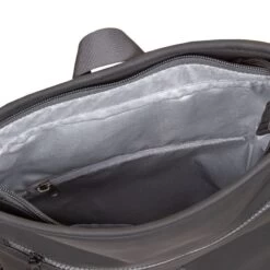 New Rebels Tim S Waterproof Flap Rugzak Black / Grey -Mode Tassen new rebels tim s waterproof flap rugzak black grey new rebels 116788