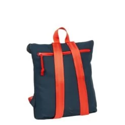 New Rebels Tim S Waterproof Flap Rugzak Navy /Red -Mode Tassen new rebels tim s waterproof flap rugzak navy red new rebels 701086