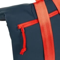 New Rebels Tim S Waterproof Flap Rugzak Navy /Red -Mode Tassen new rebels tim s waterproof flap rugzak navy red new rebels 765305
