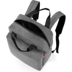 Reisenthel Allday Backpack M Twist Silver -Mode Tassen reisenthel allday backpack m twist reisenthel 154177