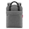 Reisenthel Allday Backpack M Twist Silver -Mode Tassen reisenthel allday backpack m twist reisenthel 353277