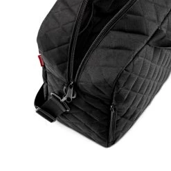 Reisenthel Dufflebag M Rhombus Black 9 Reisenthel Dufflebag M Rhombus Black -Mode Tassen reisenthel dufflebag m rhombus black reisenthel 103131