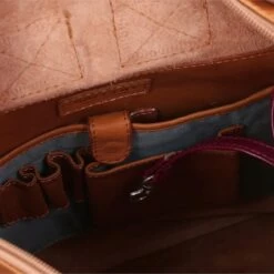 Saccoo Sica L Rugzak Cognac -Mode Tassen saccoo sica l rugzak cognac saccoo 648133