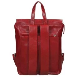 Saccoo Sica L Rugzak Red -Mode Tassen saccoo sica l rugzak red saccoo 540369
