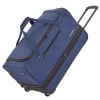 Travelite Basics Active Wieltas 70 Cm Navy-Orange Expandable -Mode Tassen travelite basics active wieltas 70 cm navy orange expandable line 704725