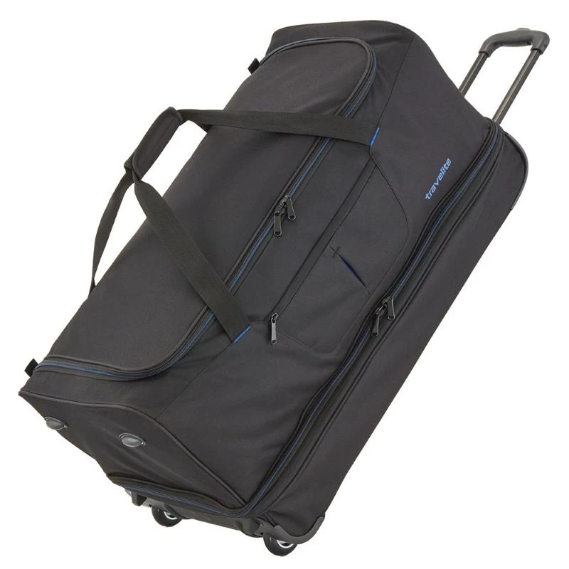 Travelite Basics Active Wieltas 70cm Black-Blue Expandable 3 Travelite Basics Active Wieltas 70cm Black-Blue Expandable