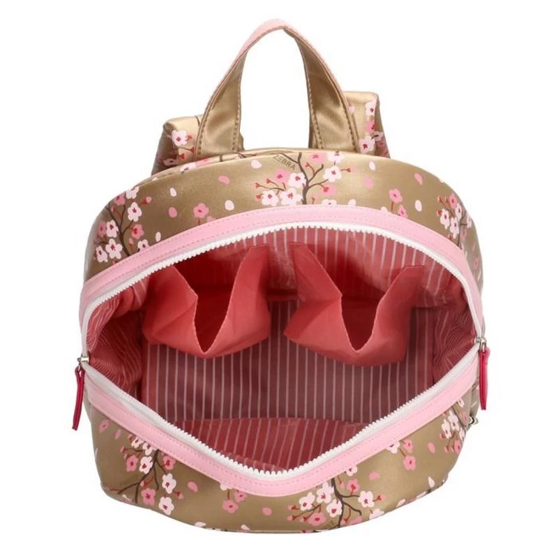 Zebra Trends Rugzak M Girls Goud 7 Zebra Trends Rugzak M Girls Goud - Afbeelding 5