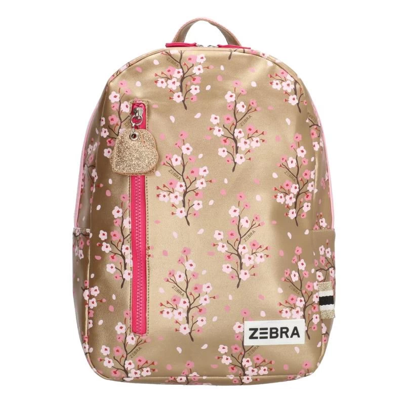 Zebra Trends Rugzak M Girls Goud 3 Zebra Trends Rugzak M Girls Goud