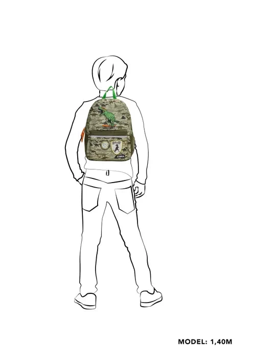 Zebra Trends Rugzak Boys L Camouflage Dino 8 Zebra Trends Rugzak Boys L Camouflage Dino - Afbeelding 6