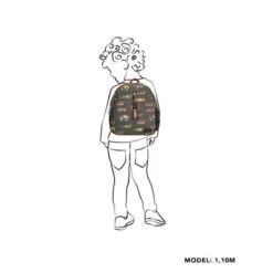 Voorkant 9 Voorkant -Mode Tassen zebra trends rugzak boys cars grijs zebra trends 343897