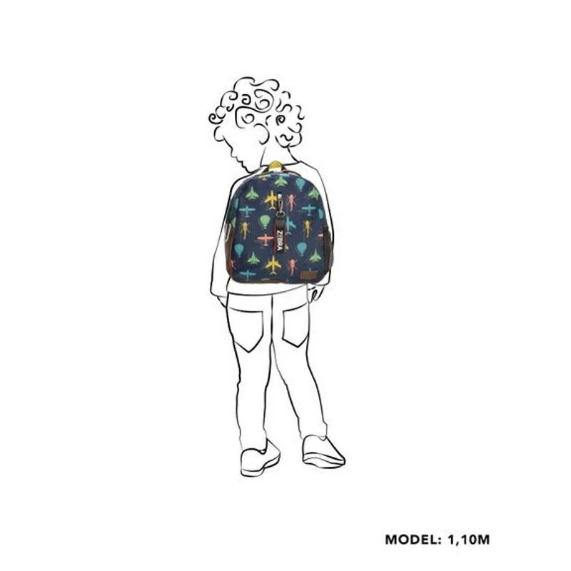 Zebra Trends Rugzak Boys Planes 4 Zebra Trends Rugzak Boys Planes - Afbeelding 3