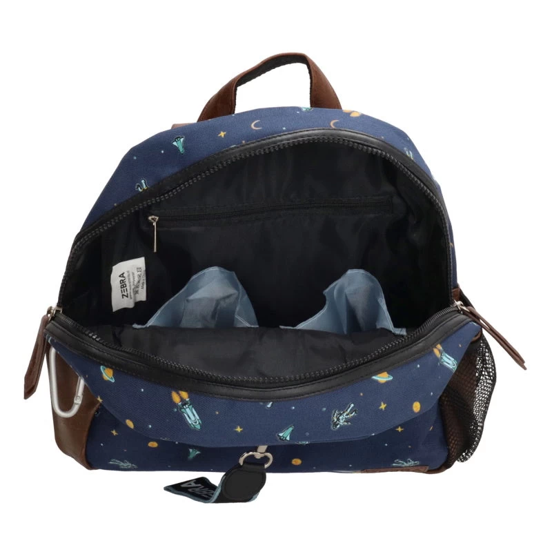 Zebra Trends Rugzak Boys Ruimtevaart Blauw 6 Zebra Trends Rugzak Boys Ruimtevaart Blauw - Afbeelding 4