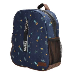 Voorkant 11 Voorkant -Mode Tassen zebra trends rugzak boys ruimtevaart blauw zebra trends 729213