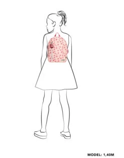 Zebra Trends Rugzak M Girls Flowers Pink -Mode Tassen zebra trends rugzak m girls flowers pink zebra trends 689988