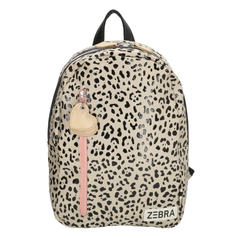 Zebra Trends Rugzak M Girls Panther Taupe 3 Zebra Trends Rugzak M Girls Panther Taupe