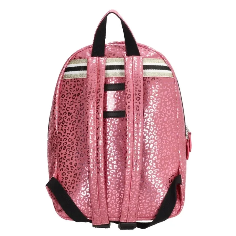 Zebra Trends Rugzak M Girls Pink Metallic Leopard 6 Zebra Trends Rugzak M Girls Pink Metallic Leopard - Afbeelding 4