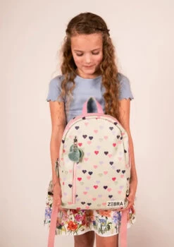 Zebra Trends Rugzak M Girls Polka Hearts Mint -Mode Tassen zebra trends rugzak m girls polka hearts mint zebra trends 707584