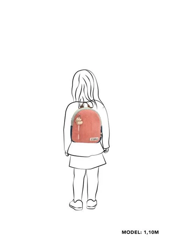 Zebra Trends Rugzak S Girls Teddy Multi 7 Zebra Trends Rugzak S Girls Teddy Multi - Afbeelding 5